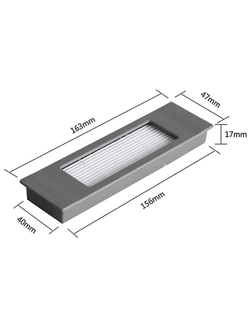 imagem de Filtro Hepa de escova lateral principal para Ecovacs Deebot4