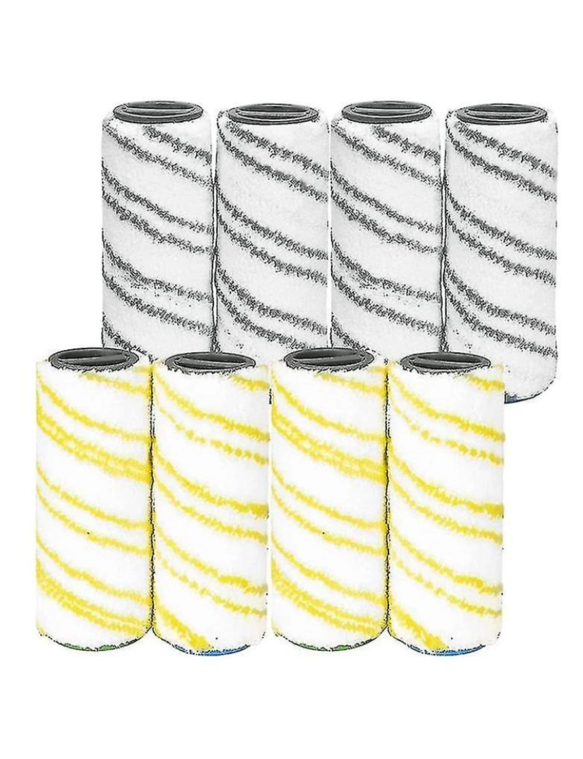 Crosmart - 8pcs para karcher fc7 fc5 fc3d fc3 piso limpador pincel