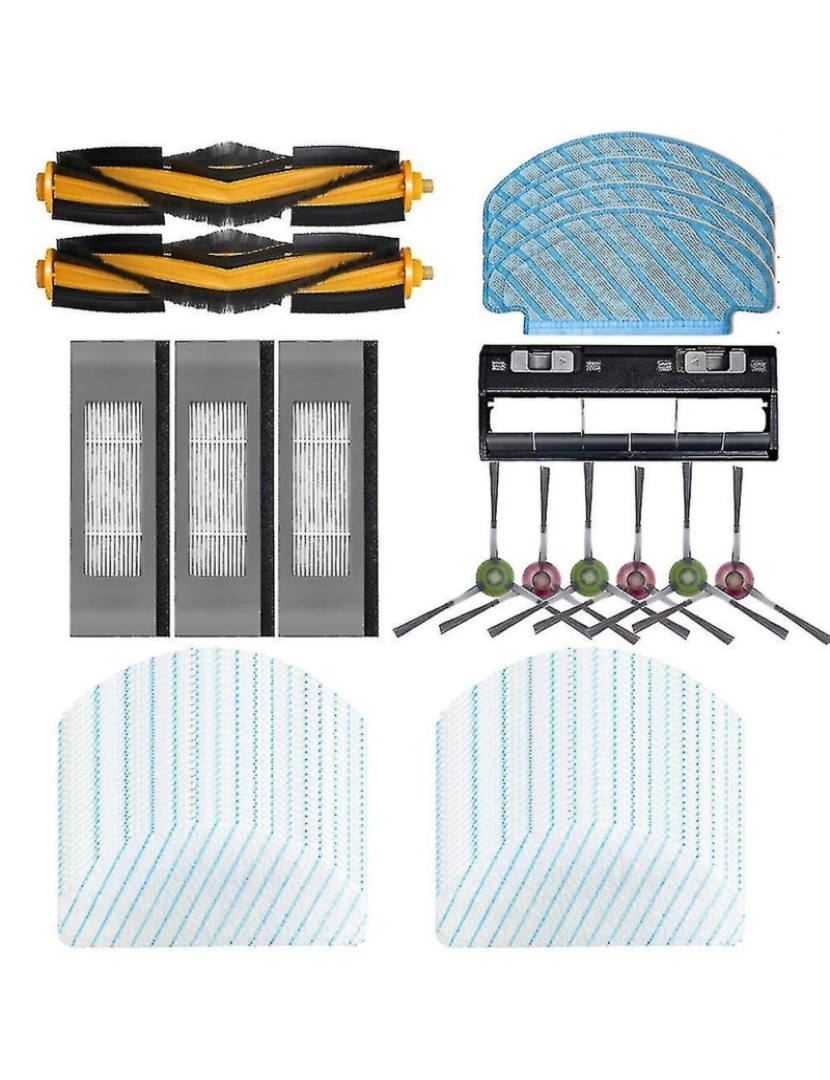 Crosmart - Para Ecovacs Deebot Ozmo T8 AIVI T8 Max Praço principal Filtro de esfregão de pano