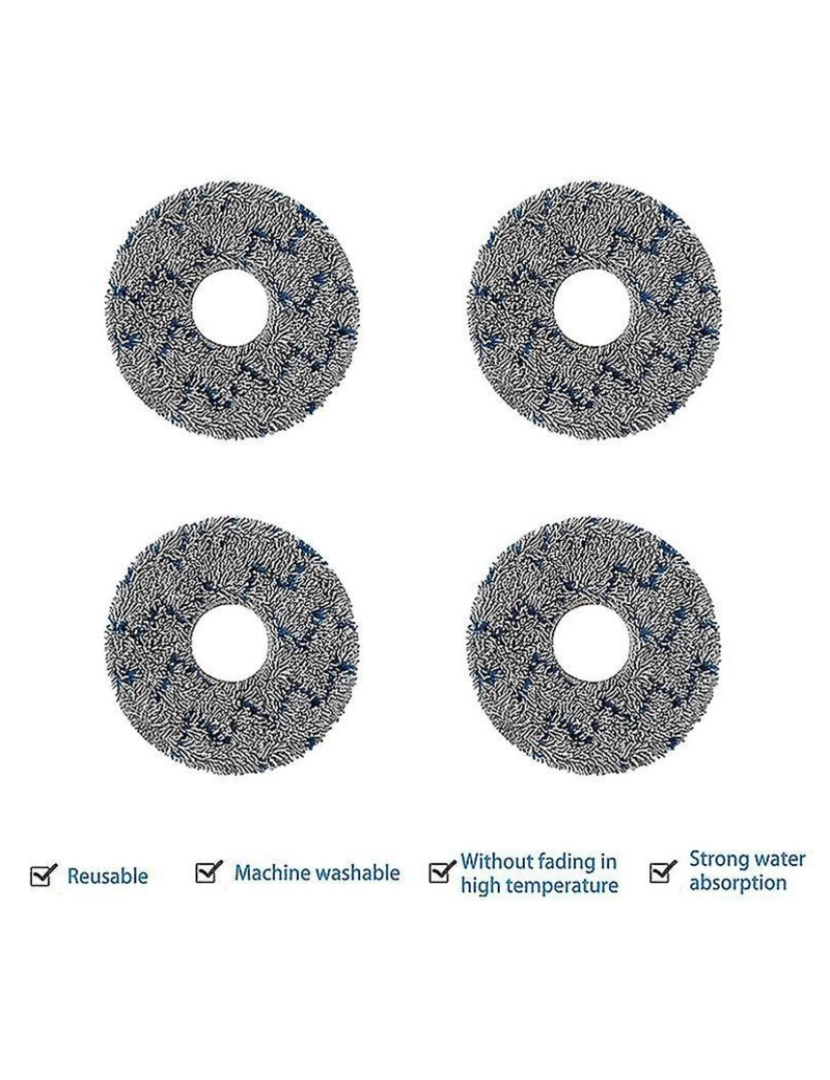 imagem de Brilhos laterais do pincel principal Filtros HEPA compatíveis para X1omni X1turbo Acessórios de vácuo robóticos4