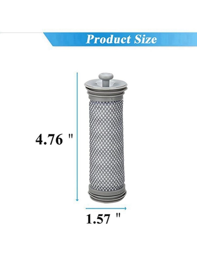 imagem de Filtros HEPA e Filtros de reposição Fit para A10/A11 HERO A10/A11 Mestre, Pure One S11/S12 Vacuum1