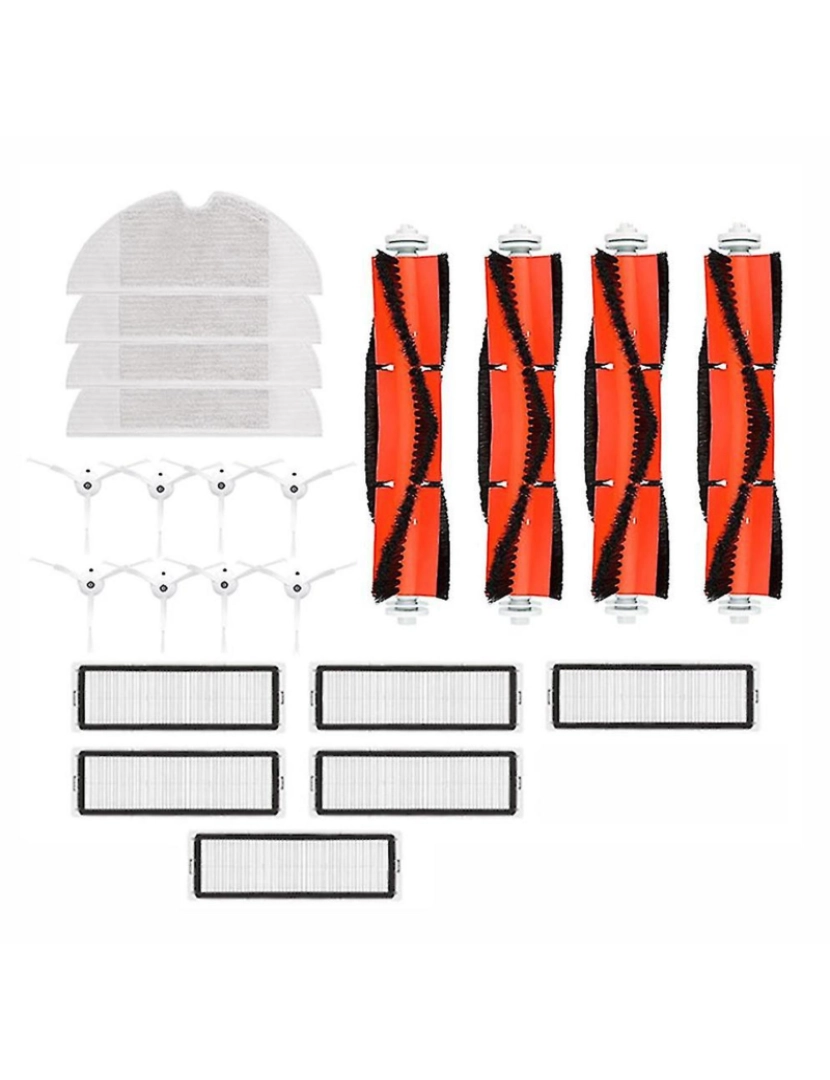 imagem de Substituição de pano de esfregão de filtro lateral principal para 1 1s E2 E3 E4 S5 S50 S5 Max S6 Clea de vácuo robótico robótico1