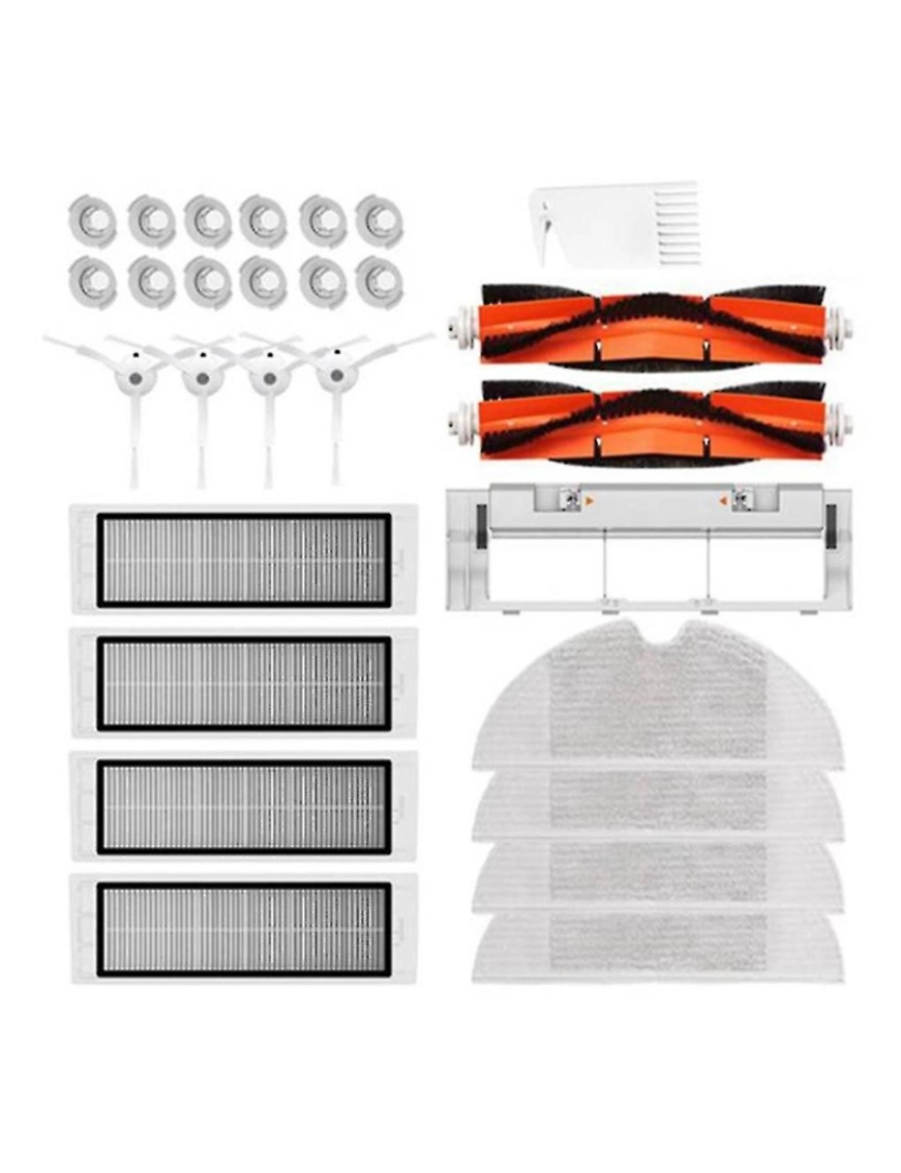 imagem de 28Pack lateral rolagem de rolagem Filtro HEPA para 1S Robot S50 S51 S55 S5 S6 A vácuo peças2