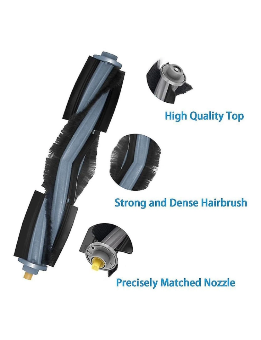 imagem de Filtro HEPA de escova lateral do pincel principal para X1 Omni X1 Plus X1 Turbo Ascuum Cleaner Acessórios3