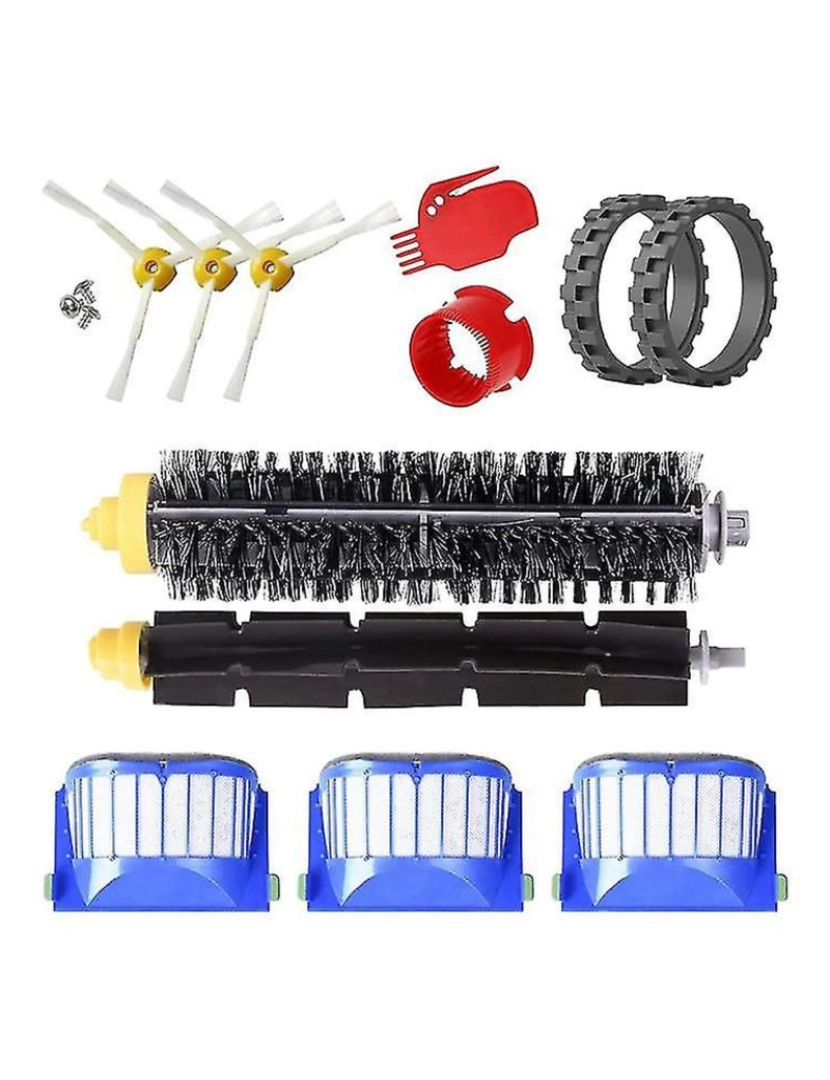 imagem de Kit de escovas e acessórios de substituição para aspirador de pó 605 610 612 615 620 621 630 631 650 62