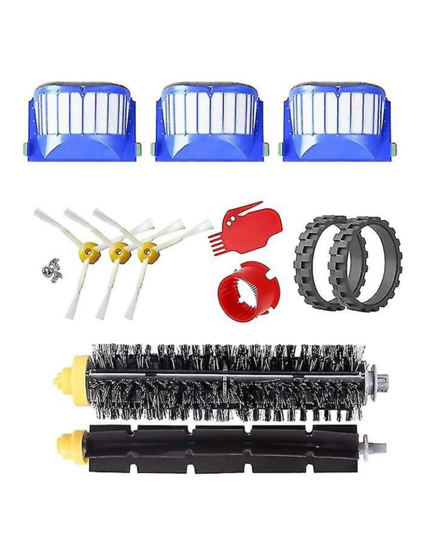 imagem de Kit de escovas e acessórios de substituição para aspirador de pó 605 610 612 615 620 621 630 631 650 64