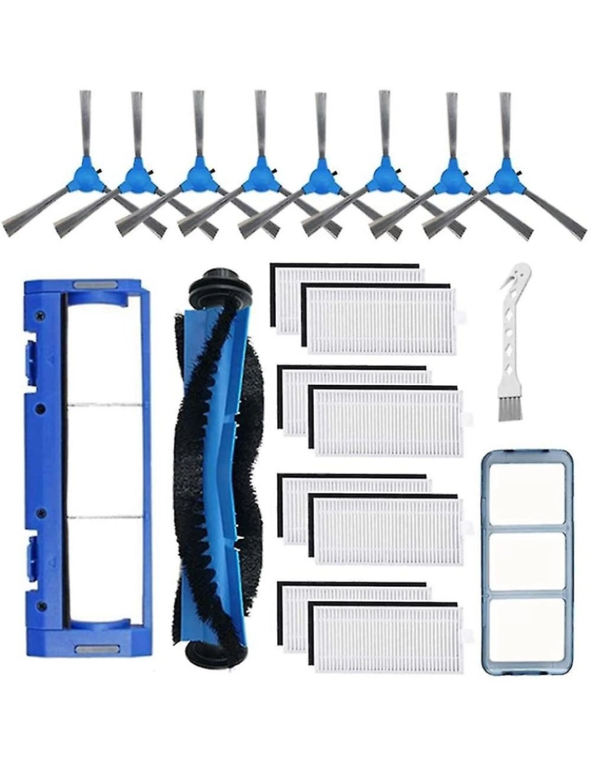 Crosmart - Peças de reposição Brush Brush Brushes Filters para Robovac 11s, 15c, 30, 30c Vacuum Cleaner AC