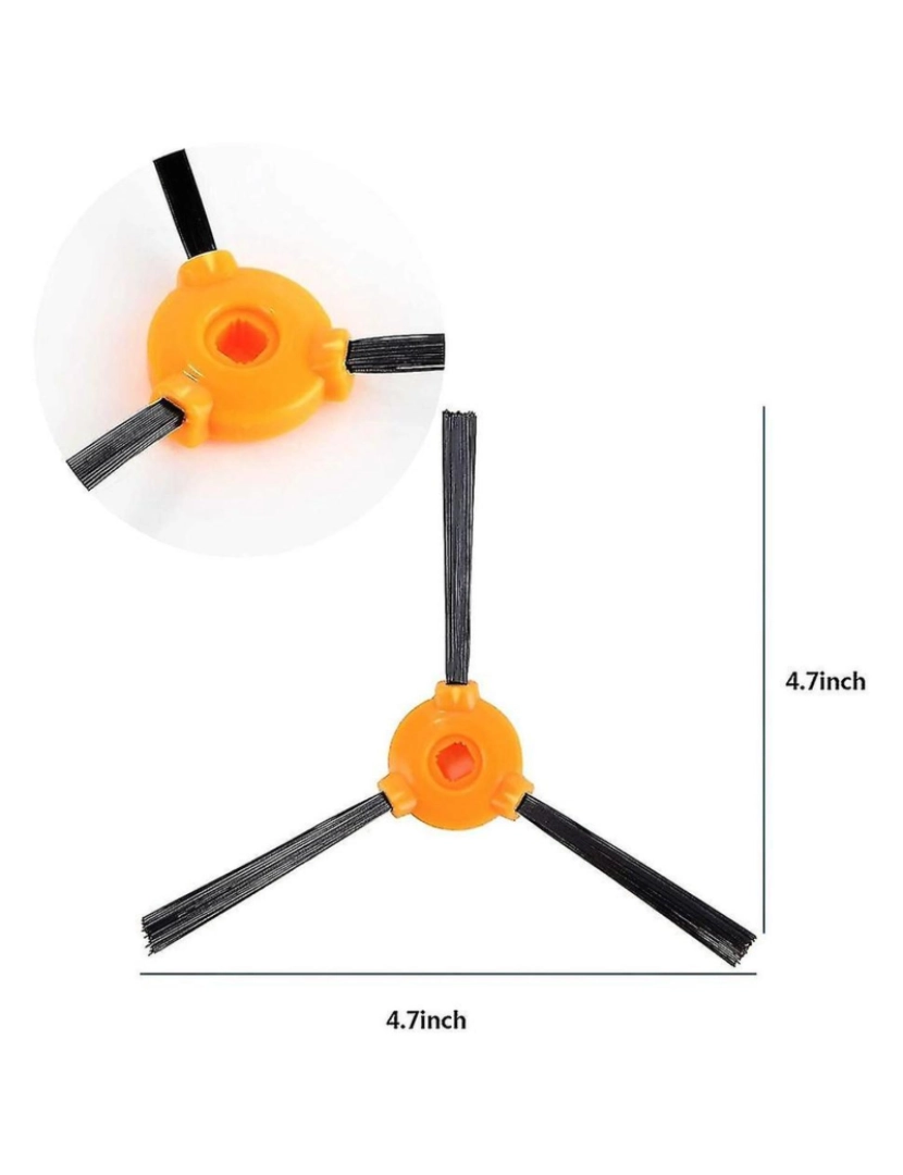 imagem de Kit de acessórios para peças de reposição para Deebot N79 N79S DN622 500 N79W, YEEEDI K600 K700 VACOTO ROBOTIC2