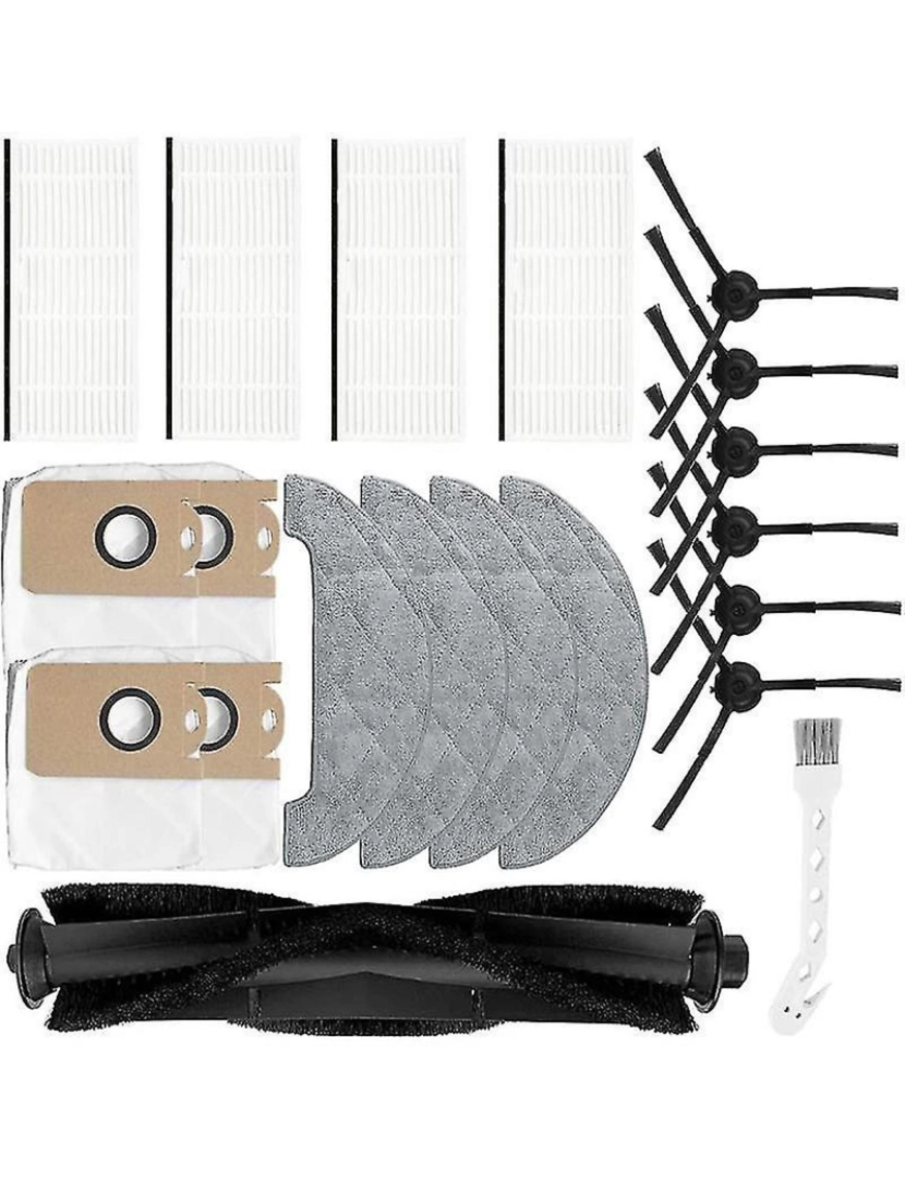 imagem de Peças de reposição Brush Brush Brushes Filtros Hepa Compatíveis para S9 Vacuum Cleaner Accessori3