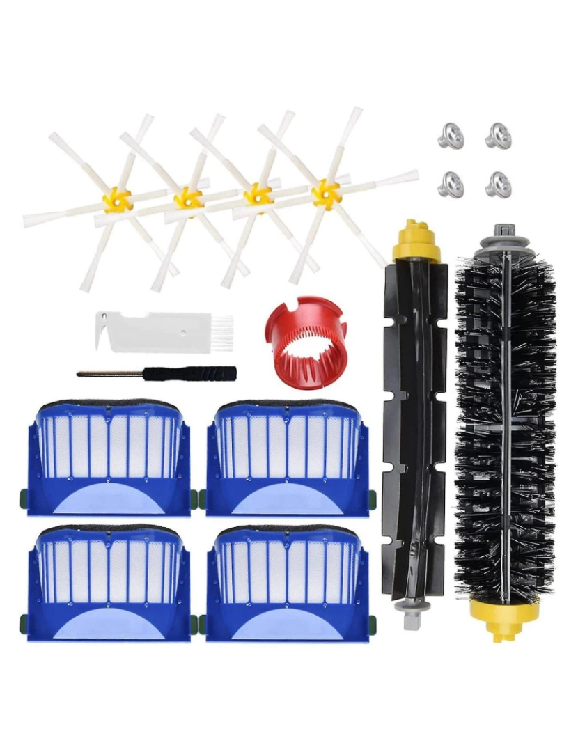 Crosmart - Kit de Acessórios para Substituição para 600 694 692 690 680 660 665 651 650 614 Série Robot Vacuum Cleaner