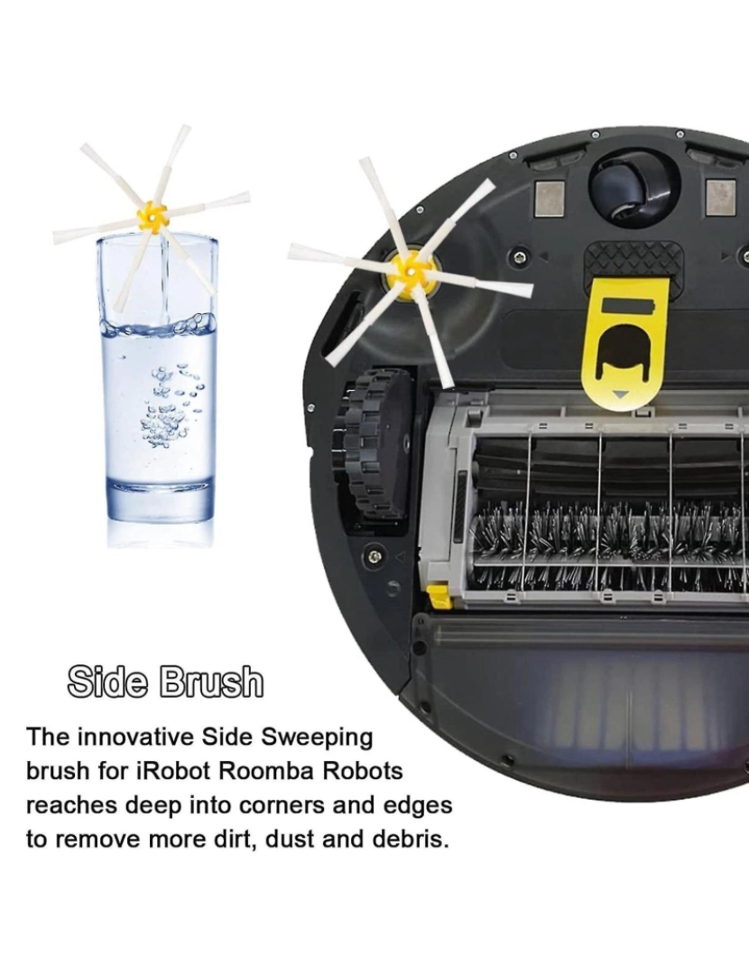 imagem de Kit de Acessórios para Substituição para 600 694 692 690 680 660 665 651 650 614 Série Robot Vacuum Cleaner3