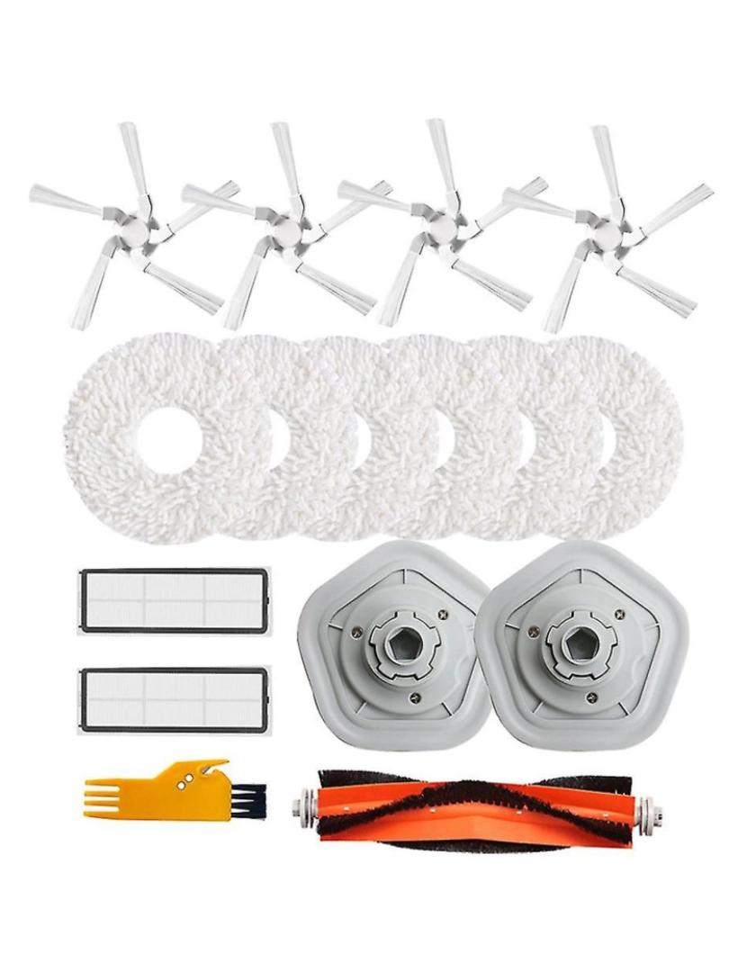 Crosmart - Kit de acessórios de substituição de 16pcs para W10/W10 PRO ROBOT ROBOT AS VIRIDOR CLION POLE