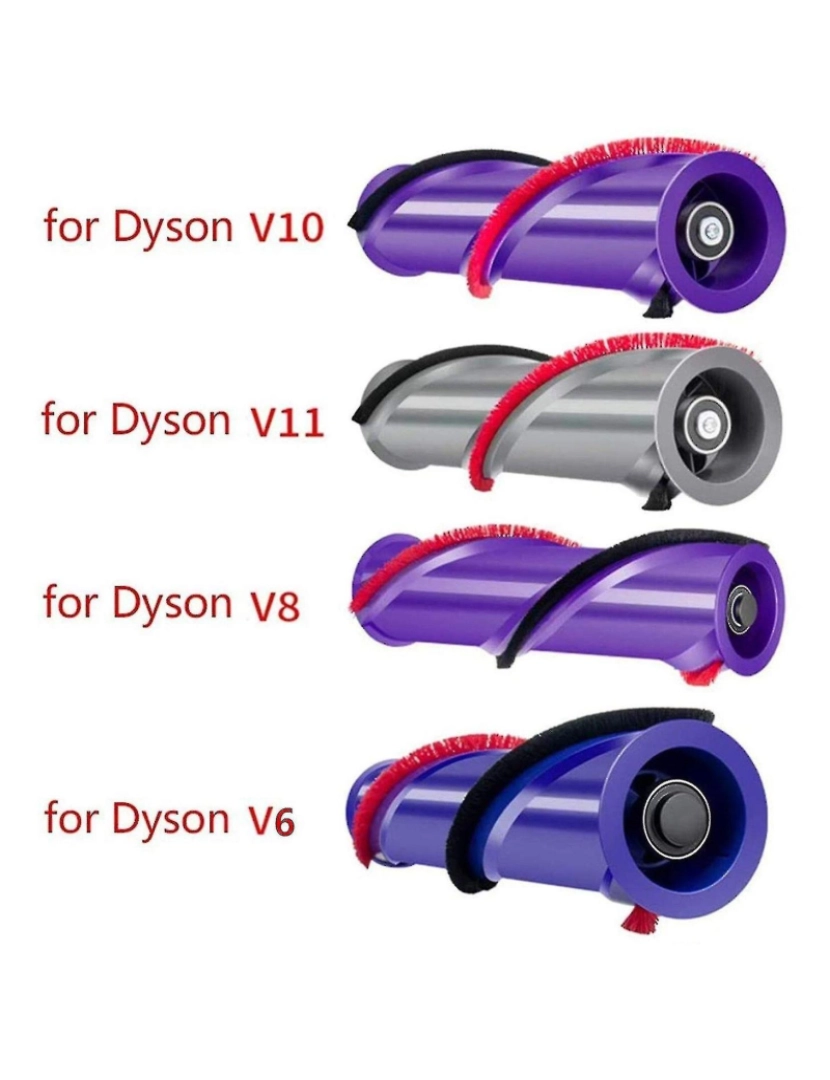 imagem de Barra de escova para Dyson V10 Roller Brusc Bancs Substituição Kit para Dyson Acessory Princulação principal para Dyson V102