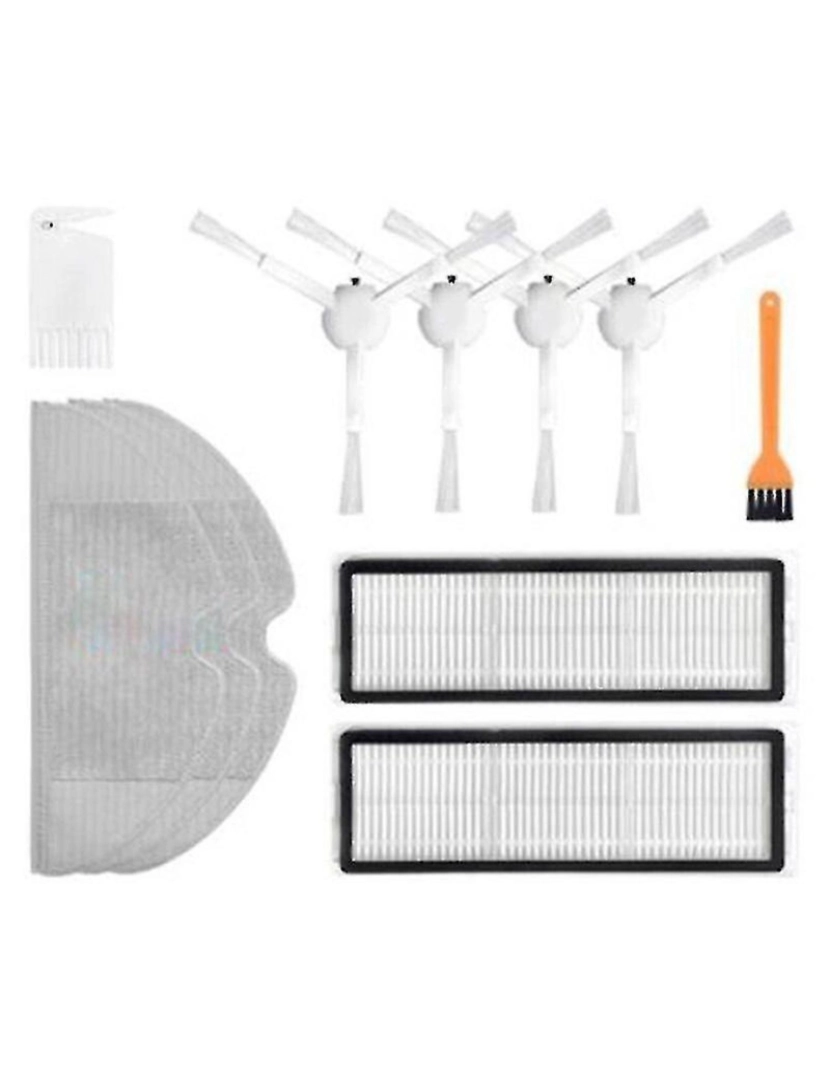 imagem de Filtro de pincel para xiaomi mijia 1c stytj01zhm robô aspirador de pó de limpeza filtro de pincel MOP CL1