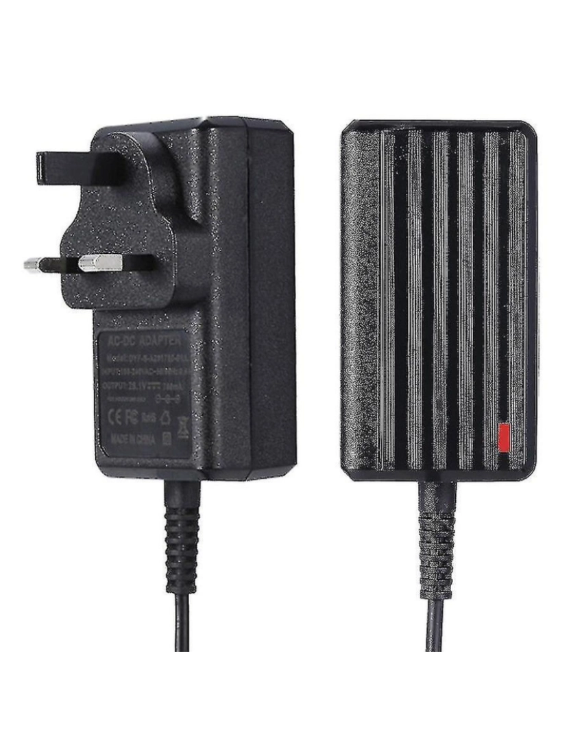 Crosmart - 26V Adaptador de pó de pó de pó de pó de 26V carregador de adaptador para Dyson V6 V7 V8 DC58 DC5 compatível