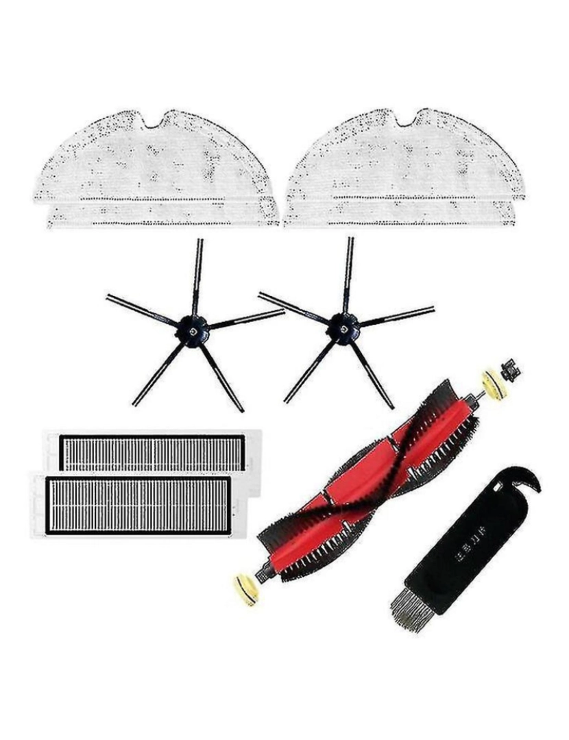 Crosmart - Para S5 S50 S6 Maxv Roborock S5 MAX ACESSÓRIOS PINCULADOS PRINCIPAIS DE