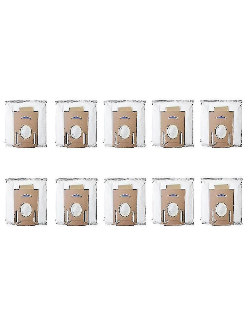 imagem de 10 PCS Bolsa de poeira à prova de vazamento para Ecovacs Deebot Ozmo T8/T8AIVI Robot Vacuum Cleaner Replaceme1