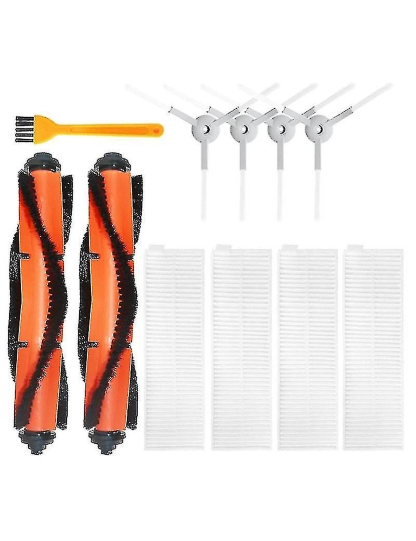 Crosmart - Pincel lateral pincel principal filtro hepa kit de ferramenta limpa para xiaomi mijia g1 robot vácuo limpo