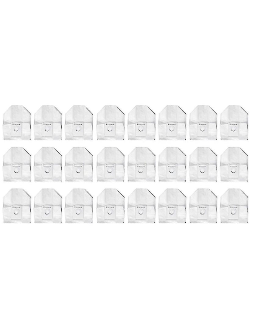 Crosmart - Saco de poeira de 24pcs para roidmi véspera mais peças de pó de pó Peças de limpeza doméstica Substitua as ferramentas de acessórios