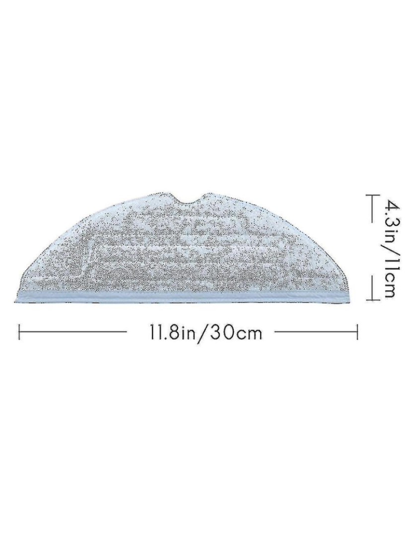 imagem de PACs de limpeza de 10 pacotes para Roborock T7s T7S mais pano de piso reutilizável S74