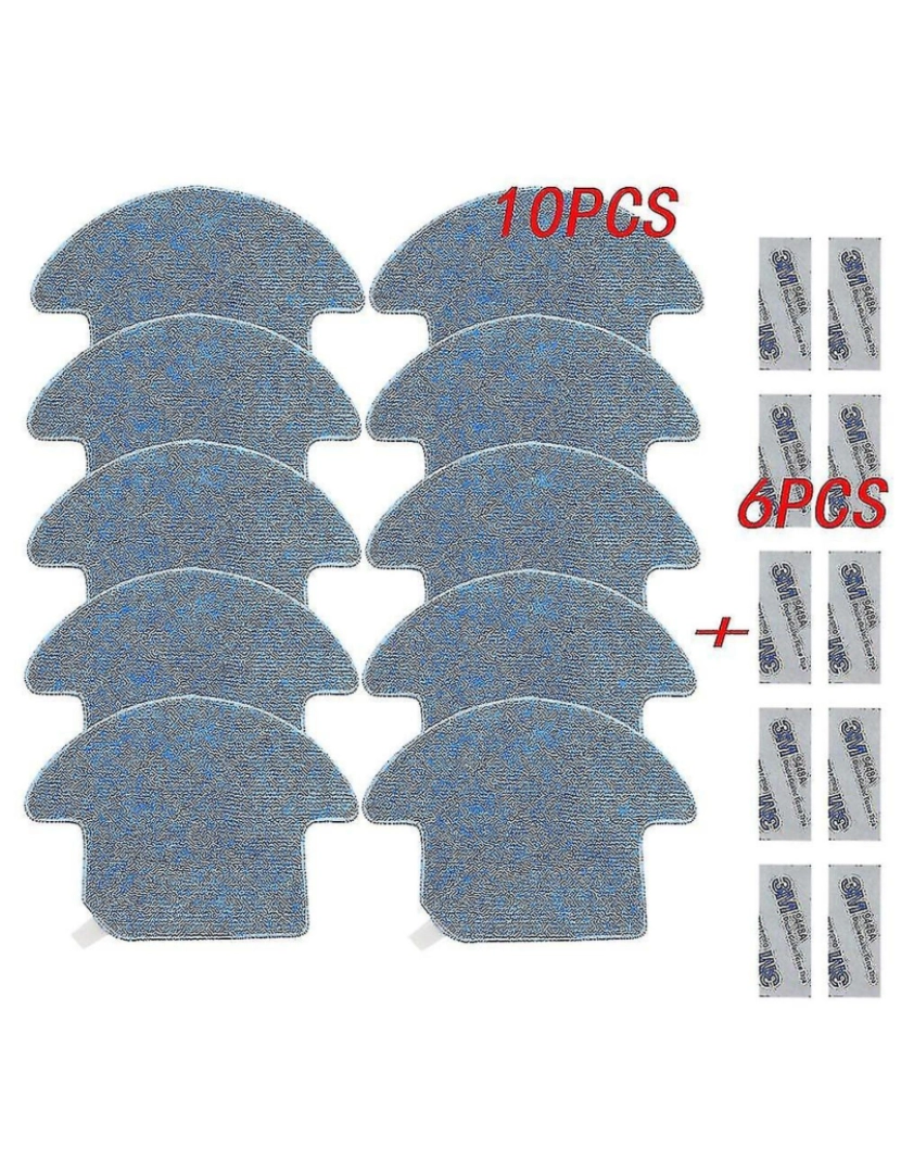 Crosmart - Panos de limpeza de substituição para ilife v7s / v7s Pro limpeza de limpeza de peças de limpeza de pó de pó