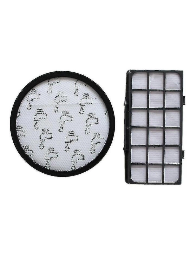 Crosmart - Kit de filtro para rowenta hepa tefal x-tem tw7647ea ro7623 ro7634 ro7691ea a aspirador de pó