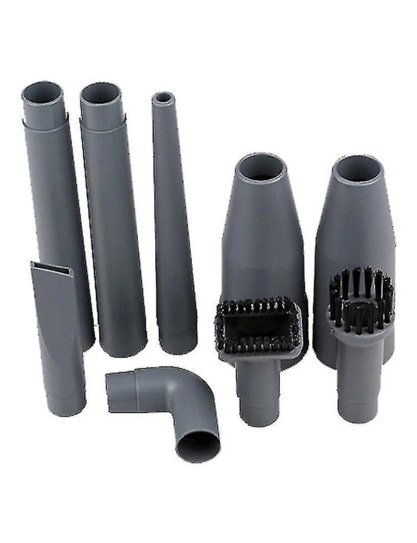 Crosmart - 9pcs de sucção bico chapado de 2 em 1 ponta para 32 mm/35mm peças de limpeza a pó noz noz