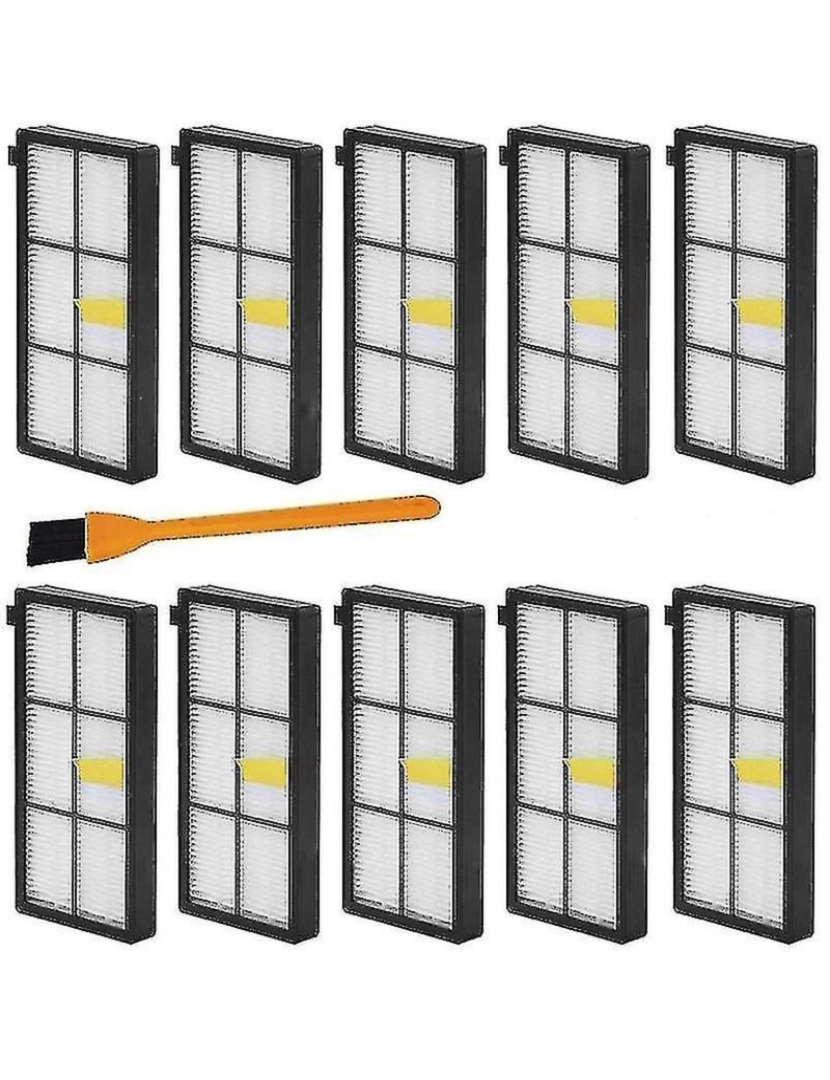 Crosmart - 11 PCS Filtro HEPA para iRobot Roomba 960 800 870 871 880 980 981 Filtros de substituição para