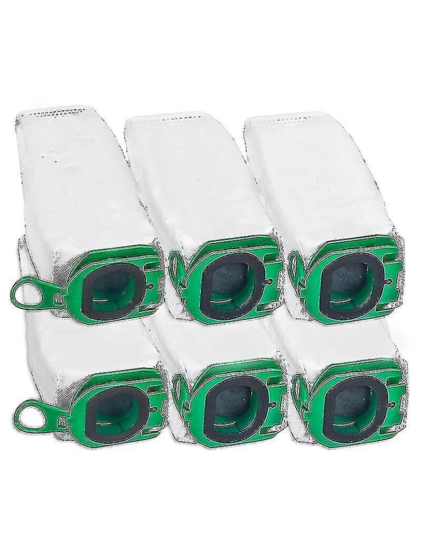 Crosmart - 6 PCS Sacos de limpeza a pó para Vorwerk Spare Dust Bag para FP100 VB100 Vacuum Cleaner