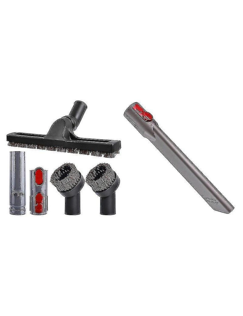 Crosmart - Kit de acessórios para vácuo de 5pcs para Dyson V7 V8 V10 1x Ferramenta de Ferramenta de Liberação rápida Compati