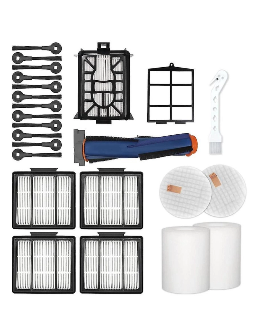 Crosmart - SUBSTITUIÇÃO PINCULHO PRINCIONAL PRINCIPAL PRINCIONAL HEPA Filtro compatível para AV2501AE AV2502AE ROBOTIC ASPUUUM ACESSÓRIOS