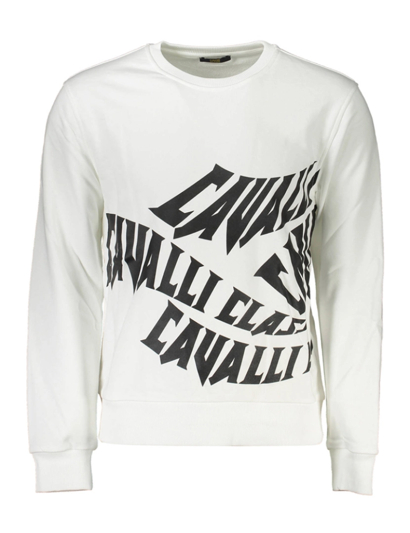 Cavalli Class - Sweatshirt Homem Branco