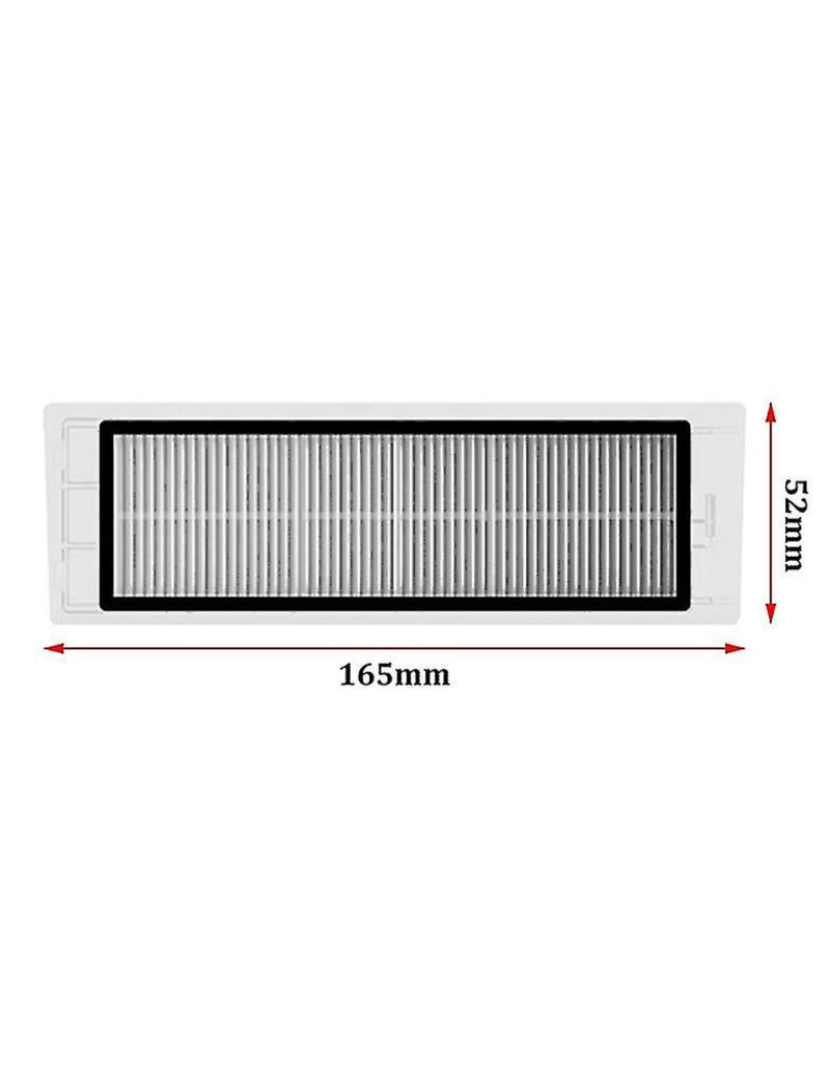 imagem de Filtro HEPA de pano de pincel para aspirador 1s sdjqr01rr para s50 s5 max s6 robô de substituição4