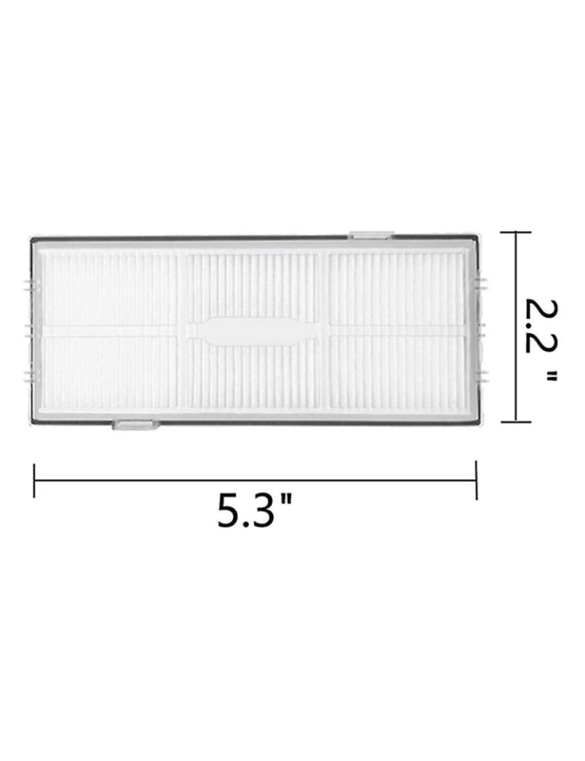 imagem de 4 Filtros de vácuo de embalagem Substituição para T7s T7s mais S7 Filtros laváveis ​​de piso duro S7 Acessórios3