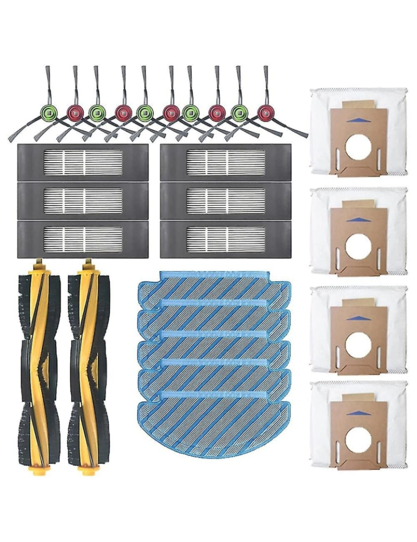 Crosmart - Substituição do kit de acessórios para Deebot Ozmo 920/950 / T5 / T8 / T8 AIVI / N7 N8 PRO T9 / T9MAX / T9