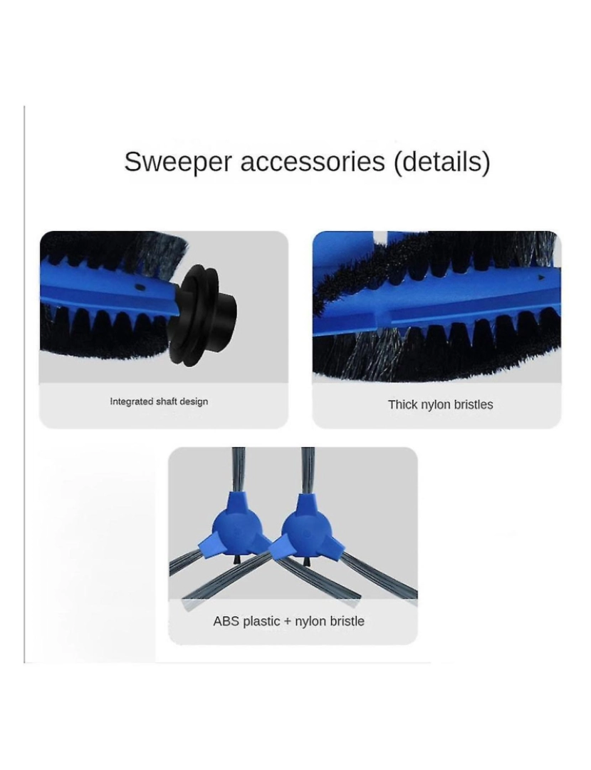 imagem de Escova principal e pincel lateral para 2290 peças de reposição a pó de pó de robô3