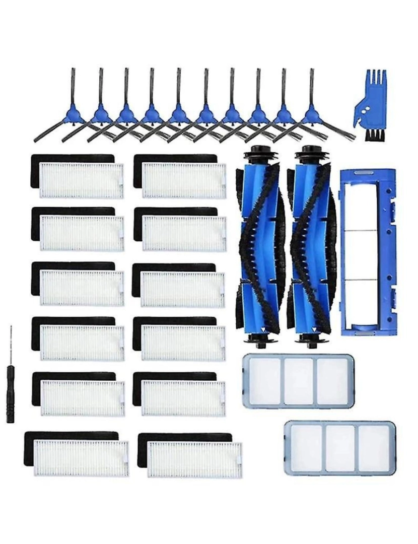 imagem de Kit de acessórios para peças de reposição para robovac 11s 12 30c 15t 15c 35c Vacual robótico Robótico4