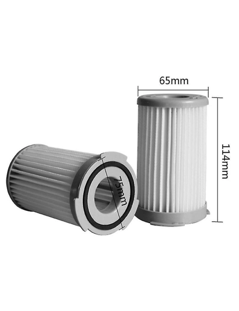 imagem de FILTRO HEPA Filtro lavável Robô Lavagem de pó de limpeza Filtro Hepa plissado para ZS203 ZTI7635 ZW1300-211