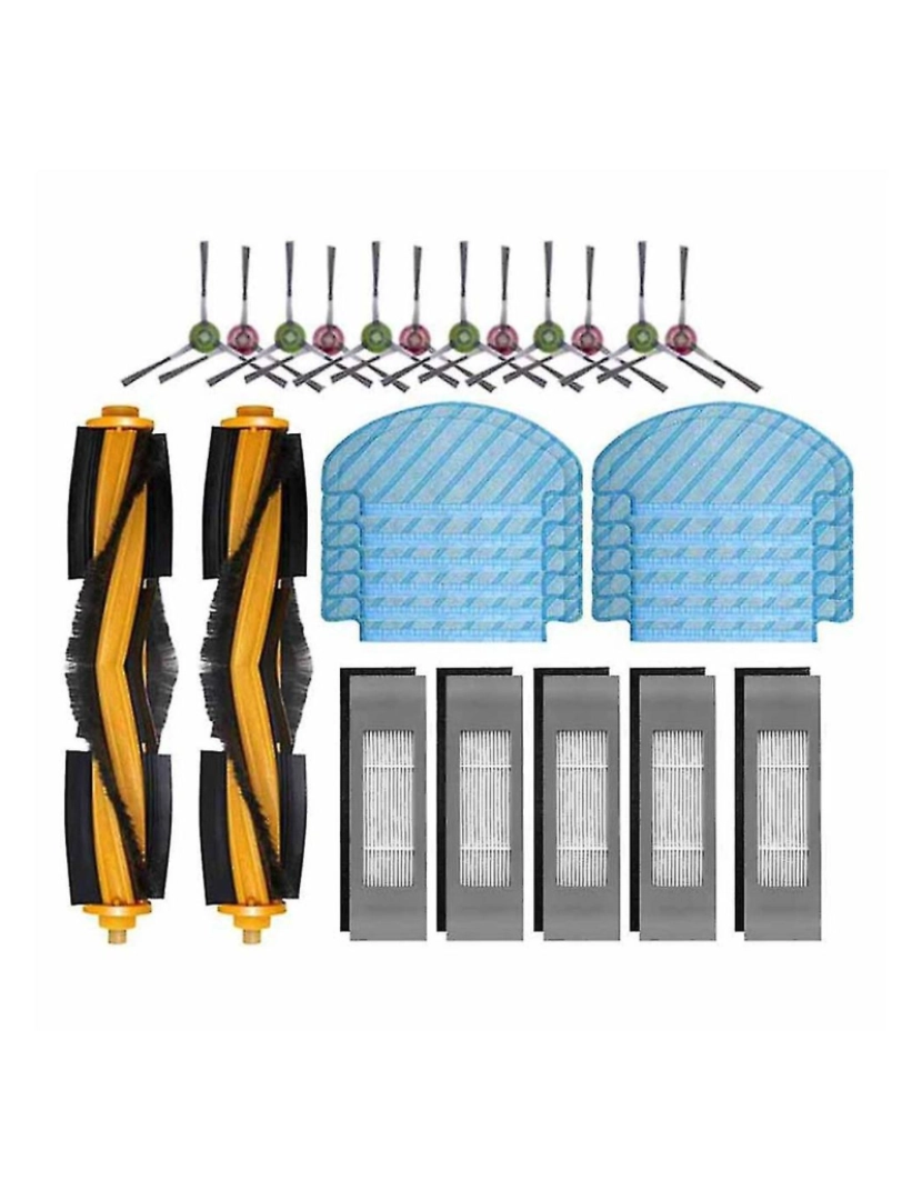 imagem de Para Deebot T9 T8 N8 Pro peças de reposição robô aspirador de limpeza de pano de pano de pano de pano principal acessório de filtro1