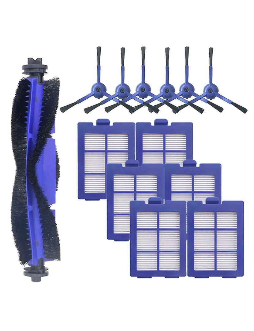Crosmart - Para acessórios de varredores x8 Substitutos, escovas laterais de peças de substituição