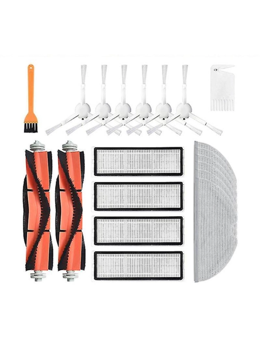 Crosmart - Para 1C 1T 2C MOP 2 PRO + STYTJ01ZHM STYTJ03ZHM SKV4093GL SKV4073CN F9 HEPA Filtro Brush MOP CAST