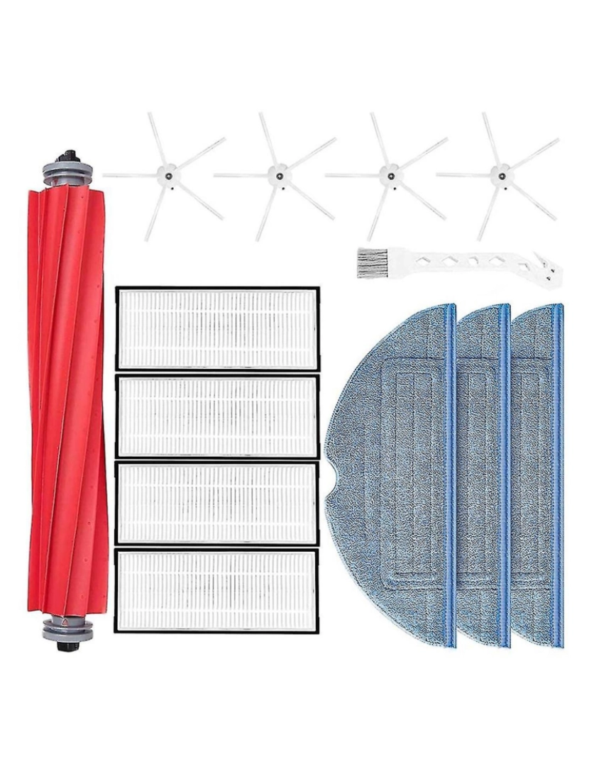 imagem de 13 acessórios para pó de pó de robô s71