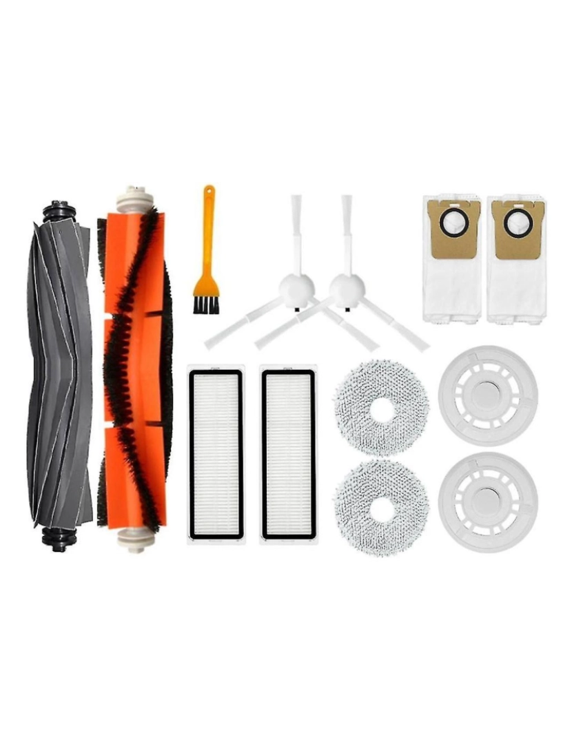 imagem de 13PCS Kit de acessórios para S10 / S10 Pro aspirador de pó de pó de lateral lateral principal HEPA Filtro de pano de pano B B3