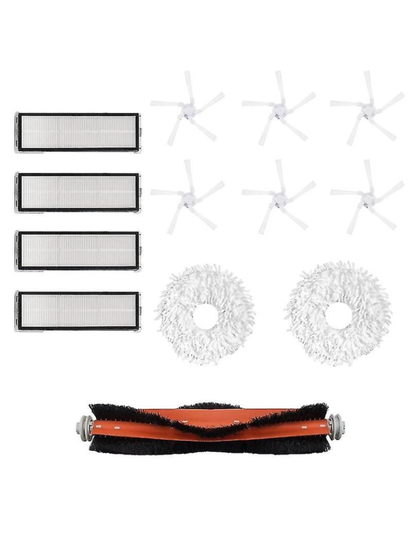 Crosmart - Substituição Brush Brushs Brushes Filtros HEPA Compatível para W10ProPro Aceleor Acessori