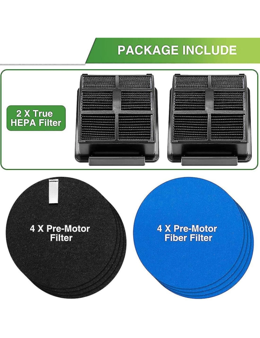 imagem de Filtros de substituição de 1set Compatibale para 2998 2999 2849 3000 3057 2849 3125W Multiclean Lifp-off PE2