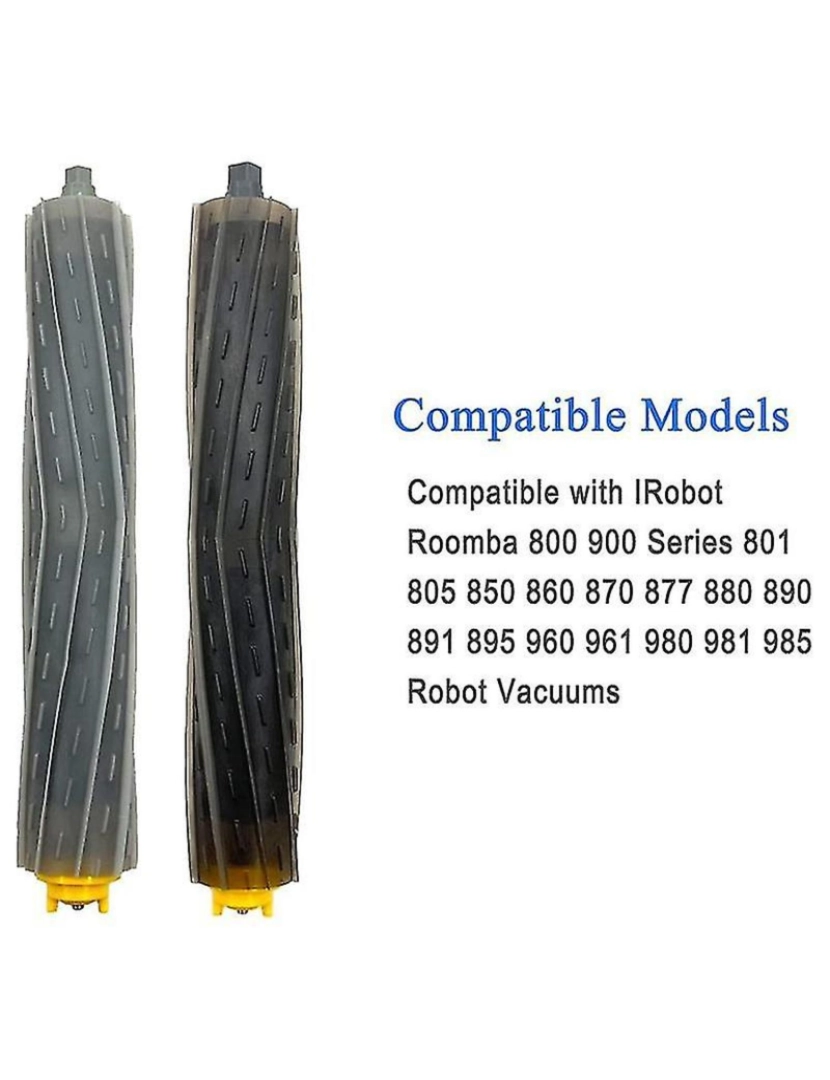 imagem de Brush de rolo 4Pairs para 8 9 séries 800 860 865 866 870 871 880 885 886 890 900 974 966 980 Vacuum C2