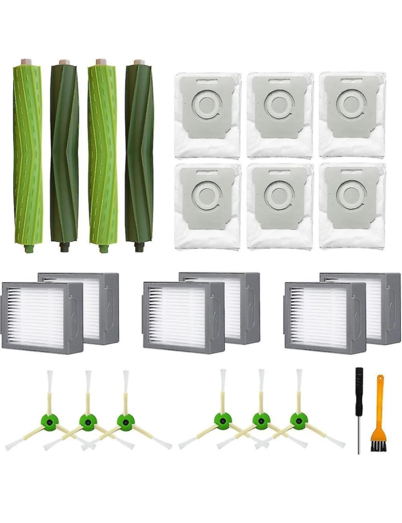 Crosmart - Kit de peças de reposição para iRobot Roomba J7 J7+/Plus i7 i7+i3 i3+i4