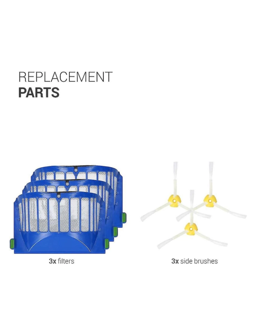 imagem de Filtros de substituição Kit Adequado para 600 séries 620 630 650 660 670 690 ACCE ROBOTICA2