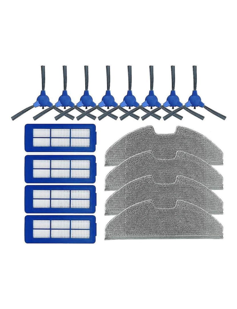 Crosmart - Para Robovac G10 G20 G30 HEPA Filtro Map panos