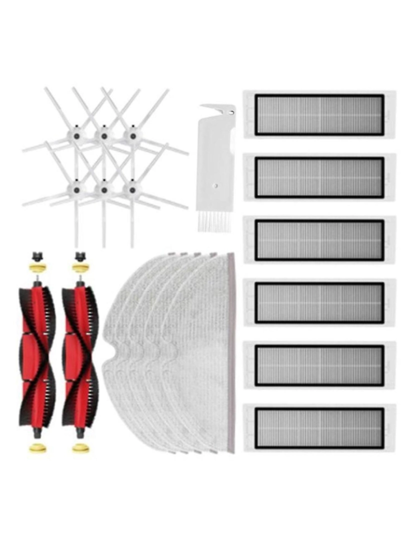 Crosmart - Escova principal filtro hepa esfrego lateral de pano para s5 max s6 maxv s6 s50 s55 peças de reposição de vácuo puro S55